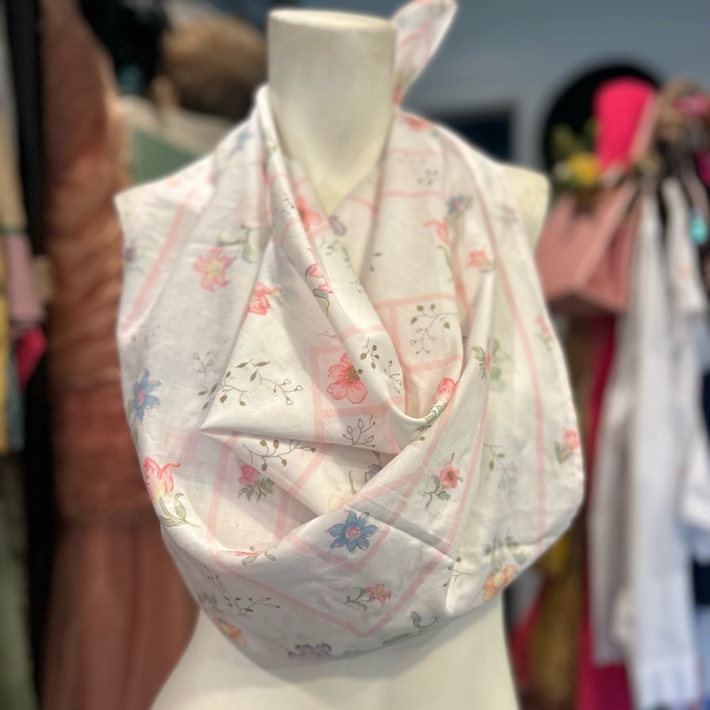 Laura Ashley Floral Scarf